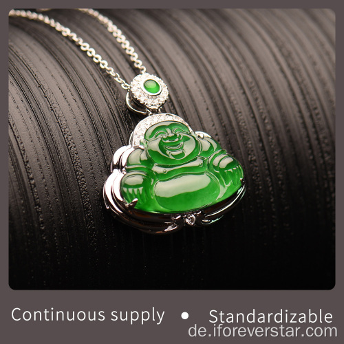 Exquisite hochwertige Jadeit Jade Buddha